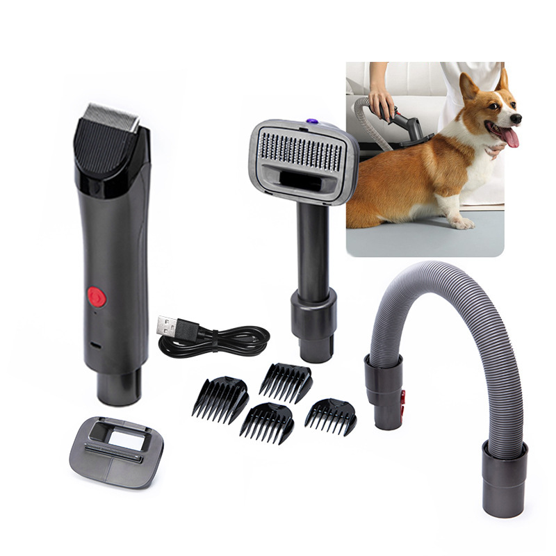 掃除機用ペットの毛吸引ヘッドアクセサリー、猫や犬の毛を吸う電動シェーバー、毛ブラシ、ケアモーター|undefined