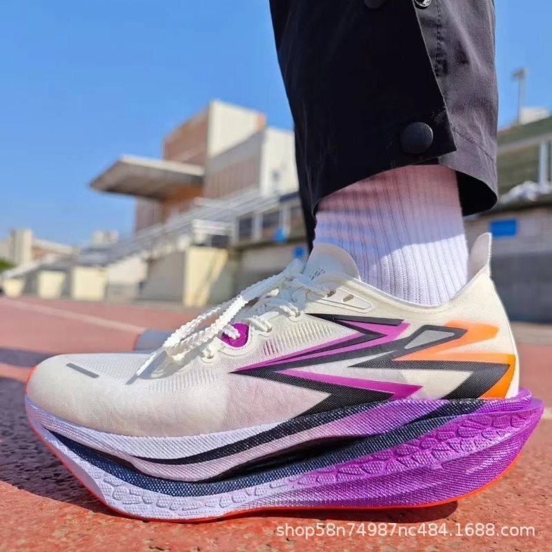 Feiran 4 プロマラソンランニングシューズメンズフルパームカーボンプレートレーシングシューズ衝撃吸収リバウンドスポーツシューズトレーニングシューズ|undefined