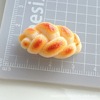 Realistic cream matcha, resin with accessories, hair accessory, family hair rope, jewelry, pendant, bread, handmade
