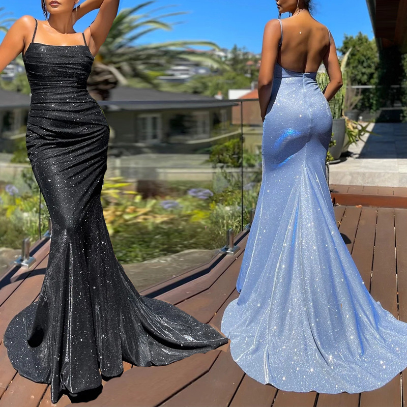 2023 el comercio exterior europeo y americano nueva ropa de mujer eBay Amazon nuevo vestido de correa sin mangas vestido delgado transfronterizo image 3
