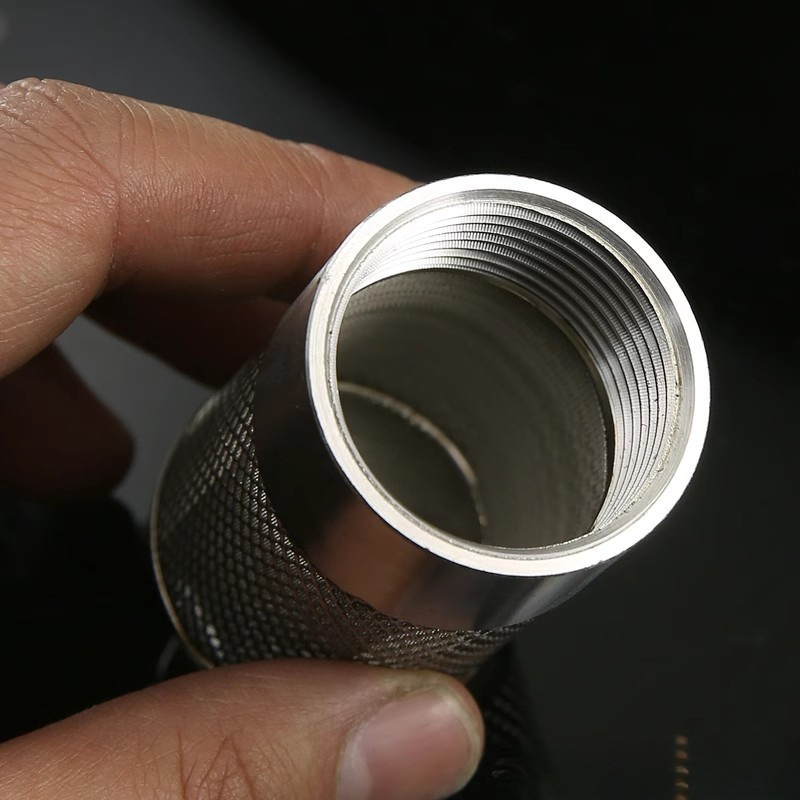 304 모든 스테인레스 스틸 내부 스레드 필터 커버 스테인레스 스틸 통합 내부 치아 필터 라운드 모양 필터 HCDS