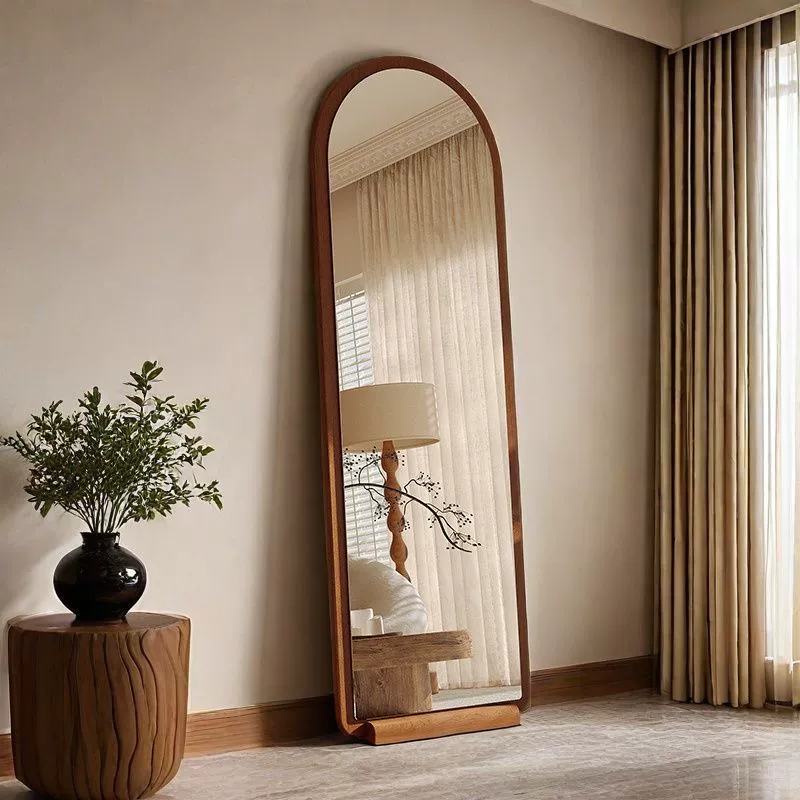 Высококачественное зеркало в полный рост, зеркало от пола до потолка, съемное высококачественное зеркало для макияжа, вешалка для одежды в полный рост, встроенное зеркало