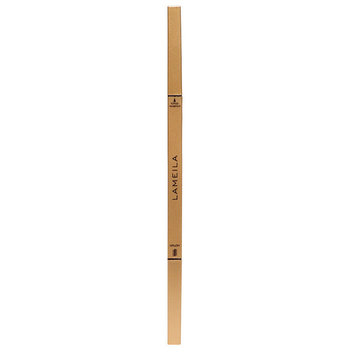 Small gold chopsticks, ultra-thin triangle, double-ended small gold bar eyebrow pencil, clear roots, waterproof, sweat-proof and non-fading for beginners