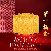 Shuibeijin золотой браслет из одного ведра из чистого золота 999 пробы, 3D твердый золотой браслет с бусинами из кожи, кожаный браслет из веревки, подарок на День святого Валентина, горячий стиль