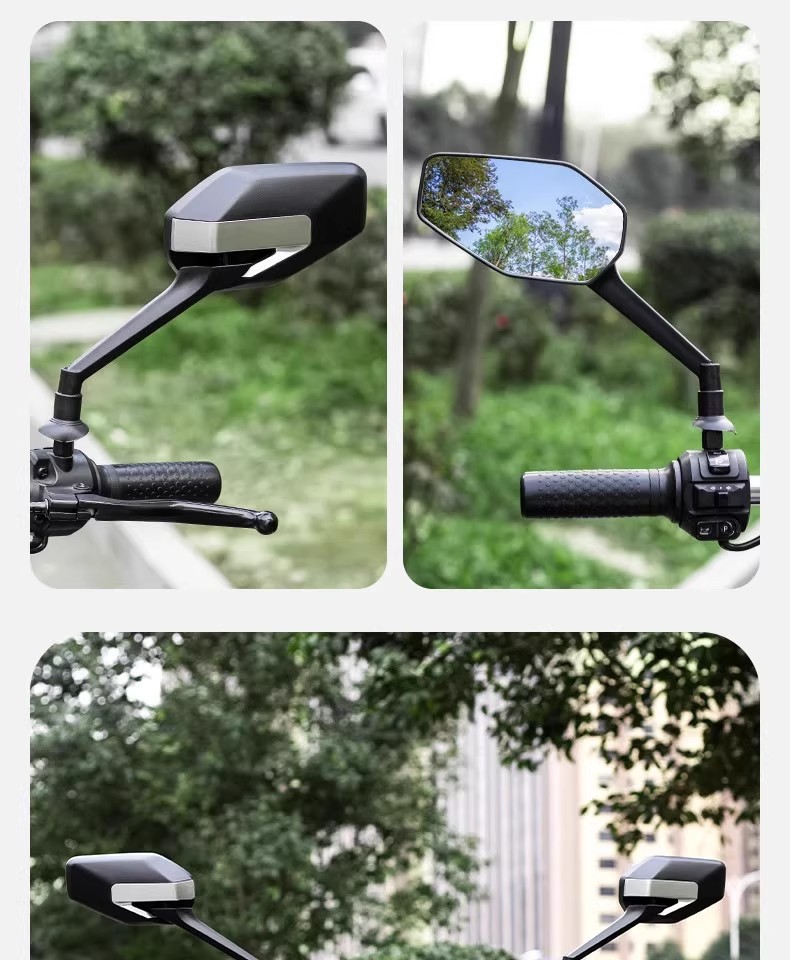 German Electric Vehicle Rearview Mirror 2026 New Model Electric Vehicle Reflector Suitable for Bird and Aima Universal Rearview Mirror