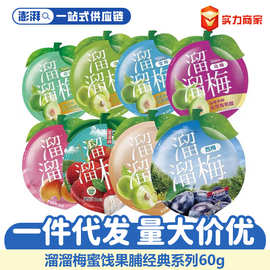 溜溜梅经典口味系列60g蜜饯果脯果敢酸甜梅子休闲零食品小吃批发