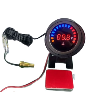 Avtomobil modifikasiyası üçün universal yük maşını 12V/24V su temperaturu ölçən LCD displey
