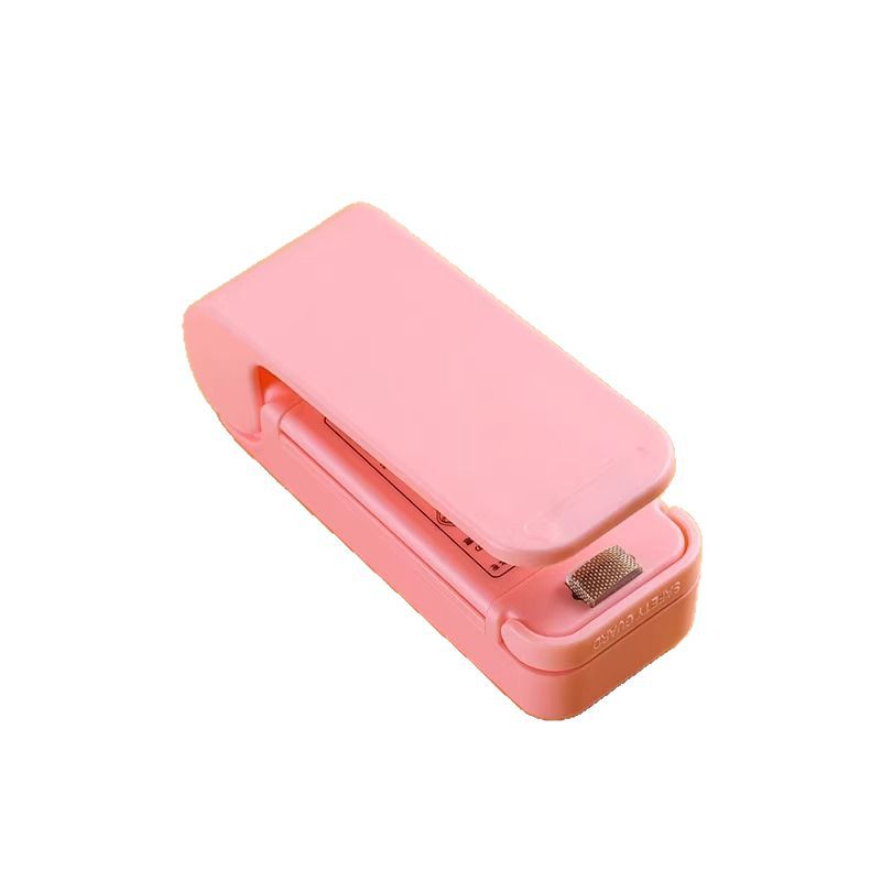 Máquina de sellado doméstica pequeña portátil mini máquina de sellado de plástico de alimentos al vacío máquina de sellado de bolsas de plástico máquina de sellado de snack