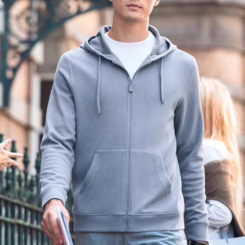 Customized Zipper Long-Sleeved Shirt Micro-Profile Five-In-One Warm, Soft and Light Fluffy Sweatshirt Hooded Cardigan Jacket Men's Autumn and Winter Clothing Customized Zipper Long-Sleeved Shirt Micro-Profile Five-In-One Warm, Soft and Light Fluffy Sweatshirt Hooded Cardigan Jacket Men's Autumn and Winter Clothing