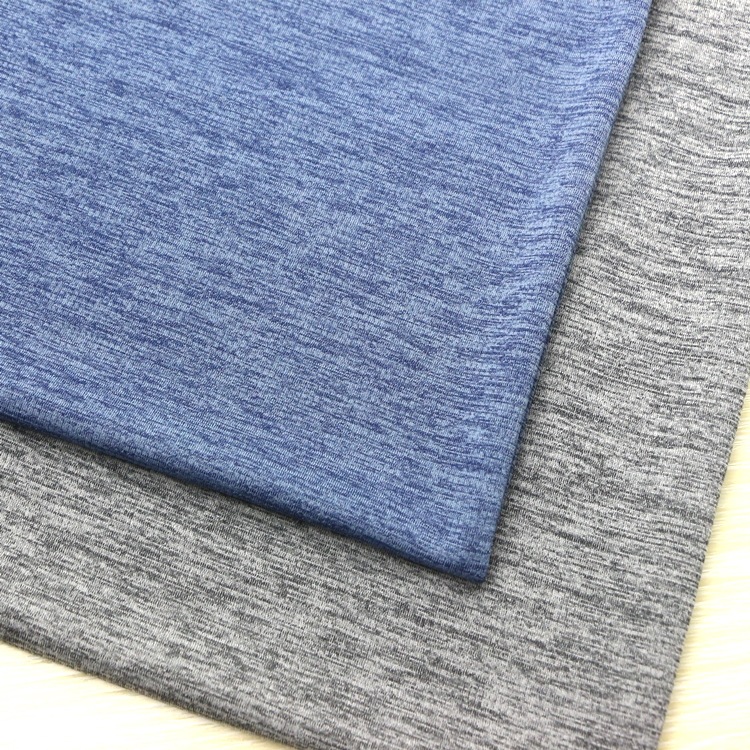 舞虹丝阳离子涤纶染色速干吸湿排汗双面布方格鸟眼针眼布运动面料