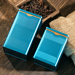 Tinplate tea can customized 50-125g tea can sealed Longjing tea Lapsang Souchong tea packaging tin box