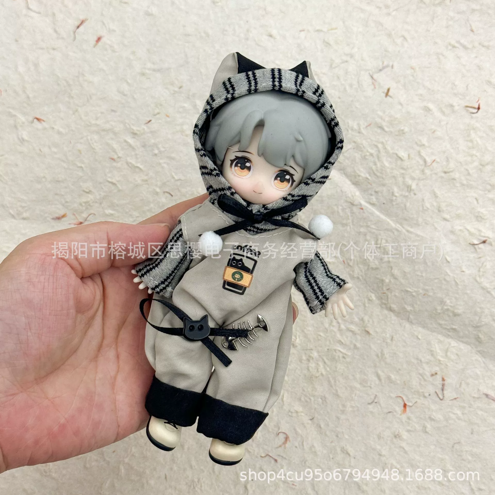 8 баллов кукольная одежда для куклы BJD 11-17 см кукла 12 баллов ob11 зверь мальчик bangni кролик аватар тело изменение костюм одежда