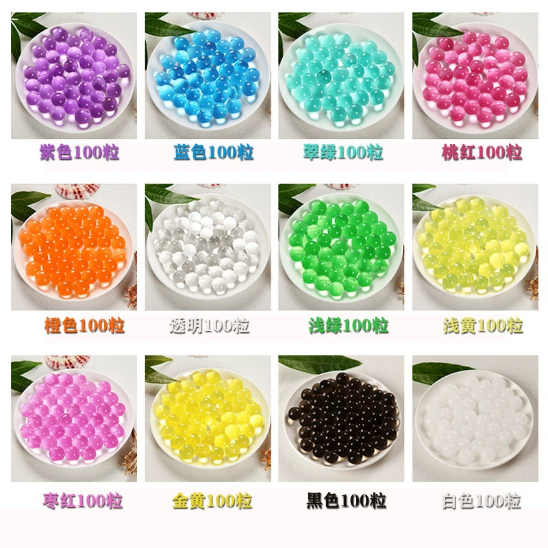 Хрустальные детские игрушечные бусы желающие бутылки с большими бусинками Губка Боб впитывает бусы Хрустальные грязевые беспочвенные культуры Хрустальный дух