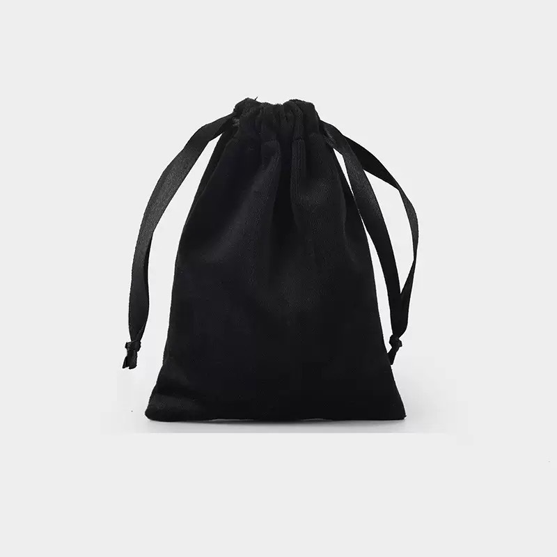 블랙; 폭 7*높이 9cm-벨벳