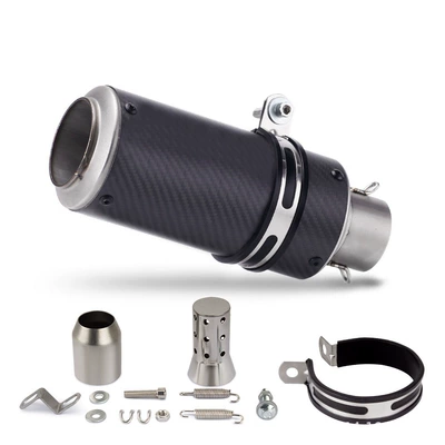 Motorcycle exhaust pipe — Z900 Duke390 R6 R1 - carbon-fiber-classic-51mm