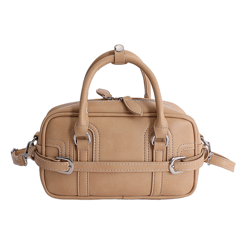 Nicho de diseño de bolso de mano Boston 2026 nuevo bolso de mujer simple sensación diaria de moda bolso de viaje