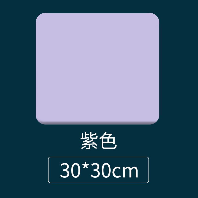 보라색 [30*30cm] 규조토 딱딱한 바닥 매트---독창적인 선택