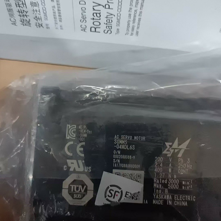 全新原装YASKAWA安川  SGMMS-04ADL6S  伺服驱动器电机欢迎询价
