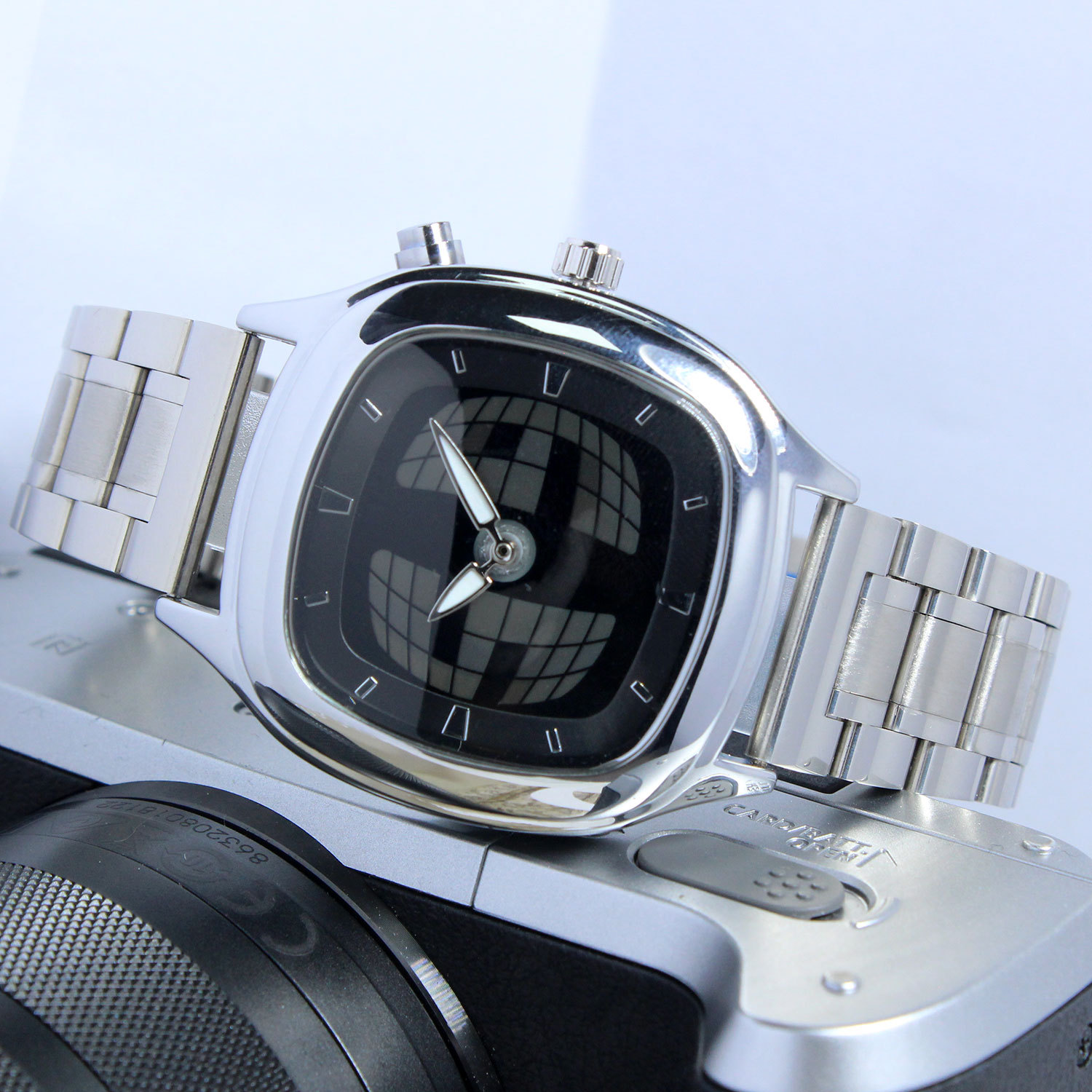 130g Weight Tempered Glass Mirror Material Alloy Strap Material Watch Classification Pointer Display Type Round, Square Dial Shape Daily, Street Occasion Quartz Movement Solid Color Pattern Men's Gender Vintage Style, Simple Style Style Vintage Style Simple Style Solid Color Quartz Watch Women's Watches 6