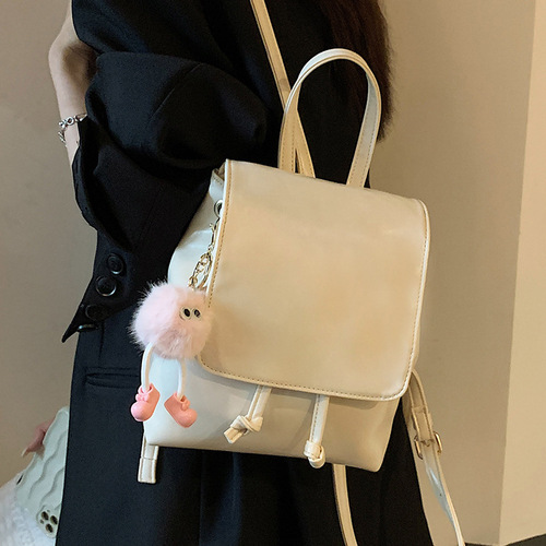 Backpack Small Bag Women's Bag  New Style Trendy Summer Fashion Crossbody Bag Korean Version Outdoor Backpack Versatile Dual Shoulder Bag