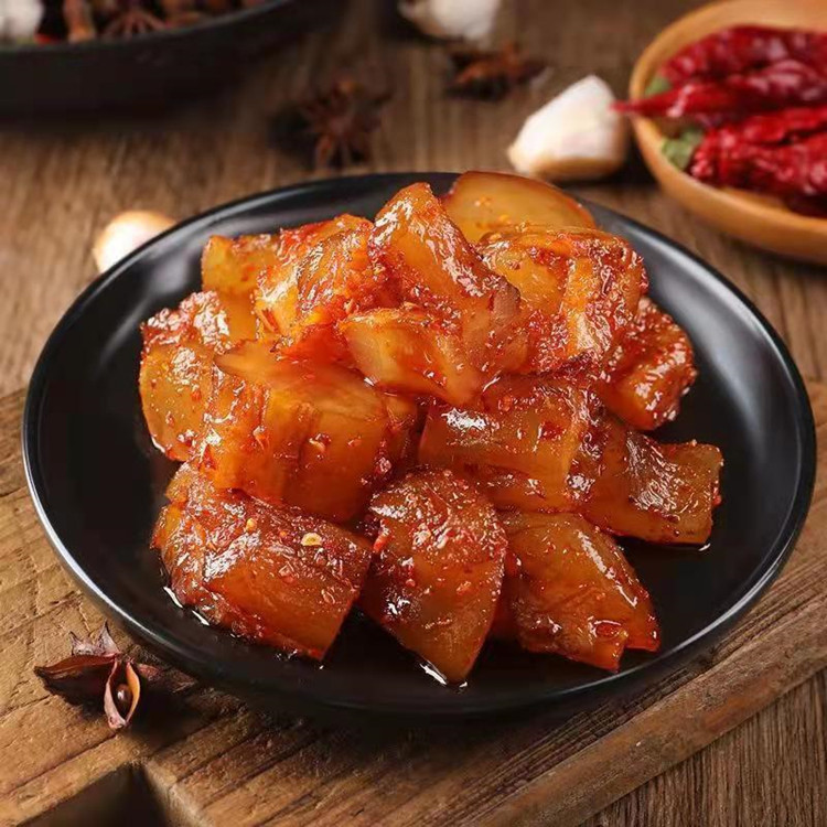 Crystal Beef Tendon Inner Mongolia Beef Snack Beef Tendon Meat Product Braised Flavor Cooked Food Ready-to-Eat Leisure Snack 500g