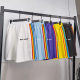 Foreign Trade New Cross-border palm Angel Series Casual Sports Shorts Round Neck Washed Retro Letter Print Wholesale