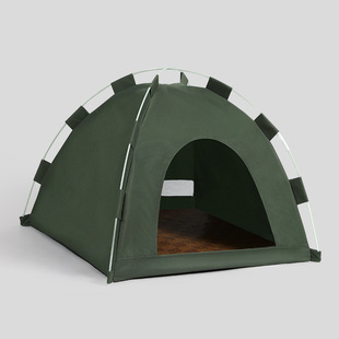 Cross-border Pet Kennel Oxford Cloth Pet Tent Outdoor Foldable Dog Kennel Cat Kennel Pet Camping Equipment Supplies