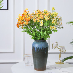 6-petaled 30-head chamomile artificial flower wholesale, little sunflower indoor decoration, rustic fake flower living room dining table centerpiece