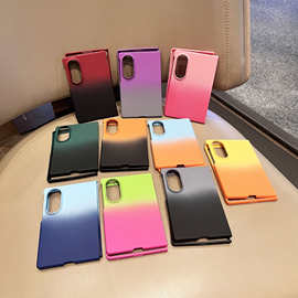 适用三星GalaxyZFold8折叠肤感渐变色zfold8Ultra个性时尚手机壳