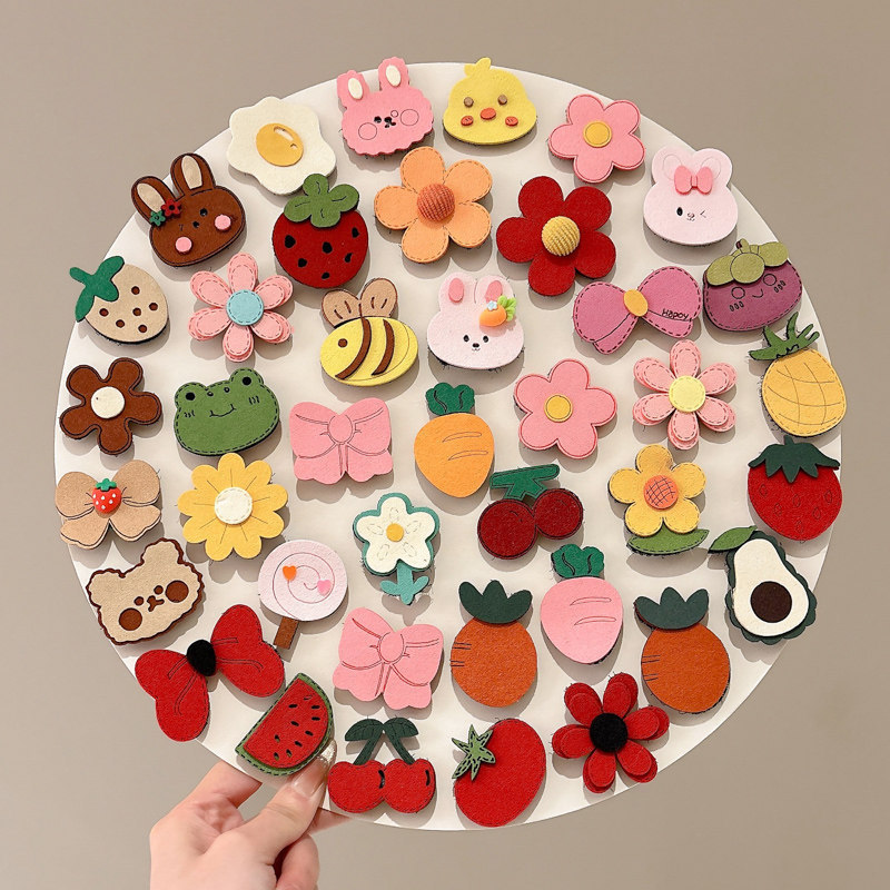 Baby Hair Magic Tape Forehead Bangs Hair Clip for Girls Cute Super Adorable Hairpin Hair Accessory