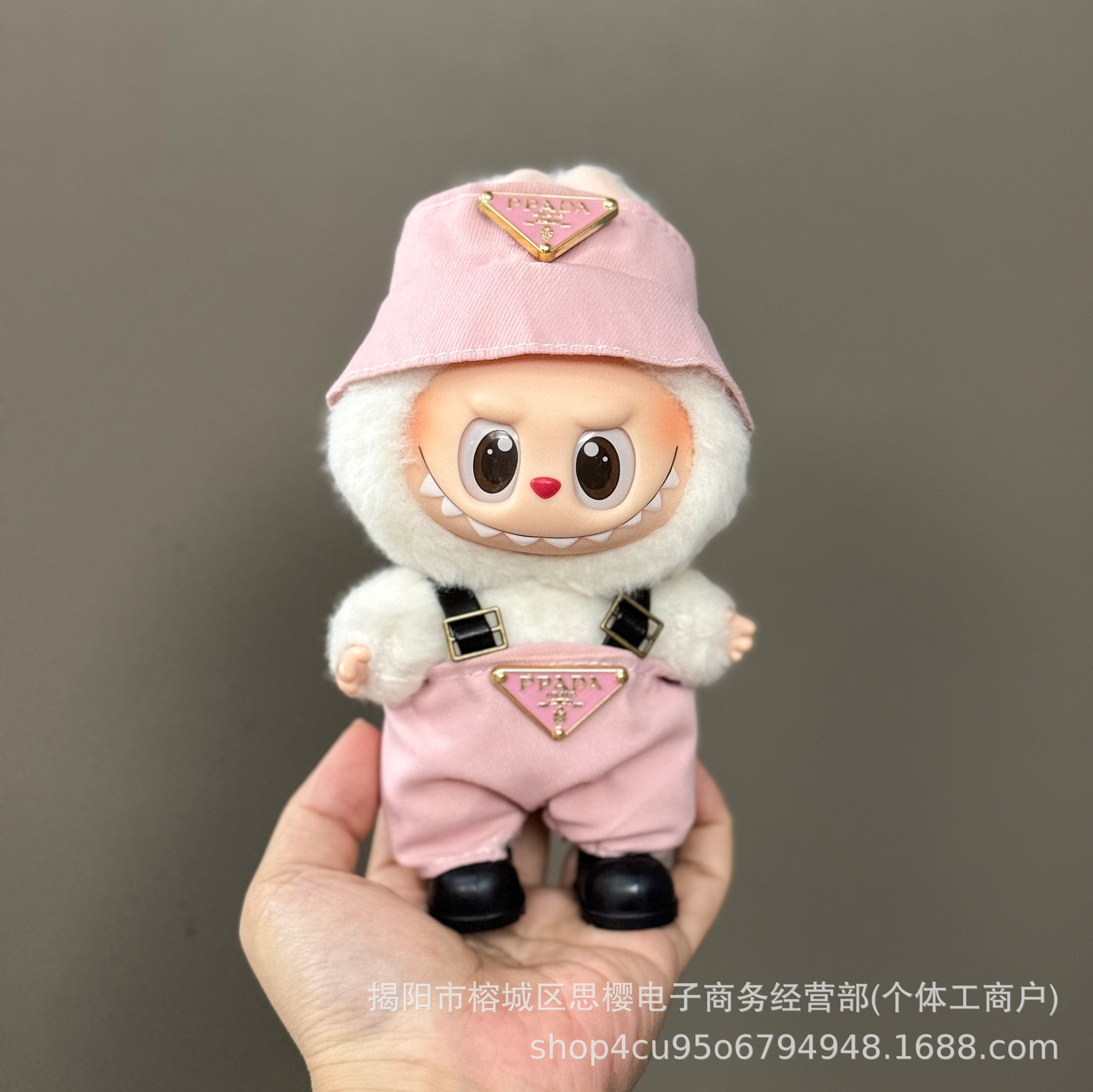 Ropa exclusiva para muñeco Labubu – prendas de peluche 17 cm, falda y traje para primera y segunda generación