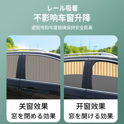 Car curtains – Track-Type Side Windows in the Car