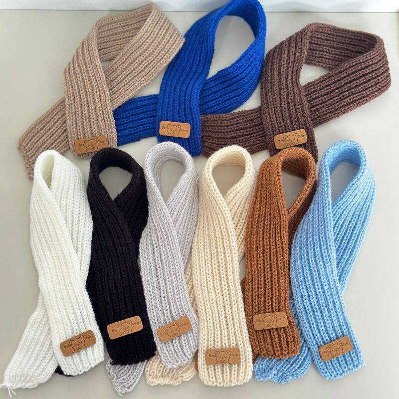 Little Bear Scarf 23cm Knitted Wool Scarf for Plush Dog Dolls, Cotton Doll Clothes, Toy Scarf Accessories Little Bear Scarf 23cm Knitted Wool Scarf for Plush Dog Dolls, Cotton Doll Clothes, Toy Scarf Accessories