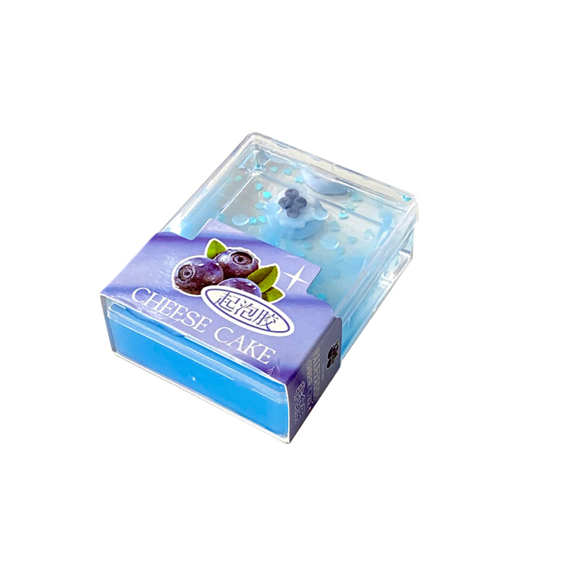 Spot al por mayor serie de postres barro de cristal limo juego de juguetes educativos de bricolaje para niños de alto valor pegamento espumoso