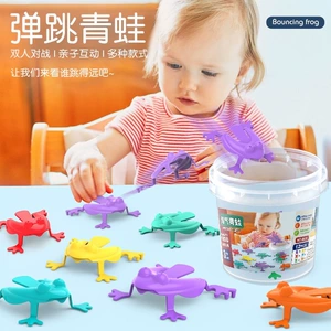Пластиковая интерактивная игрушка для раннего возраста, лягушка, для детей и родителей, ностальгия