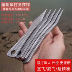 専門の屋外の厚い金はまっすぐに飛んで武術のダーツの刀を投げます。