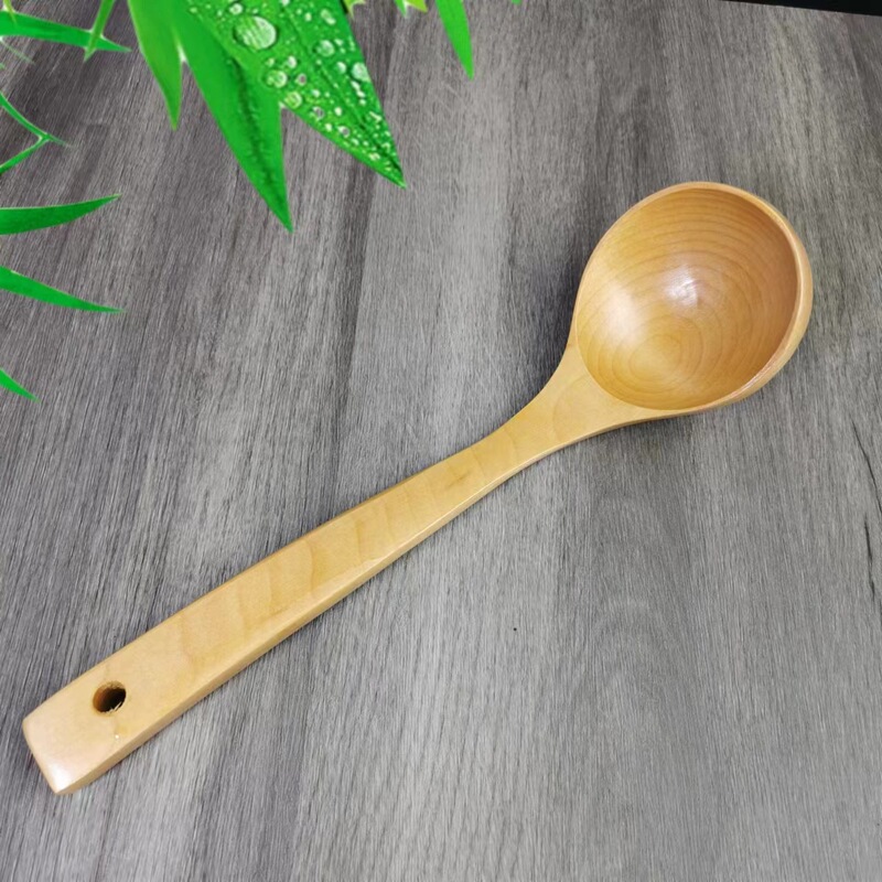 Lotus wood spoon Chinese solid wood spoon wooden kitchen kitchenware long handle spoon stall supply products in stock wholesale Lotus wood spoon Chinese solid wood spoon wooden kitchen kitchenware long handle spoon stall supply products in stock wholesale