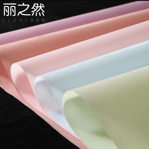 Lizhiran Fine Sparkle Star Platinum Paper Waterproof OPP Handmade DIY Floral Packaging Materials Bouquet Wrapping Paper Wholesale