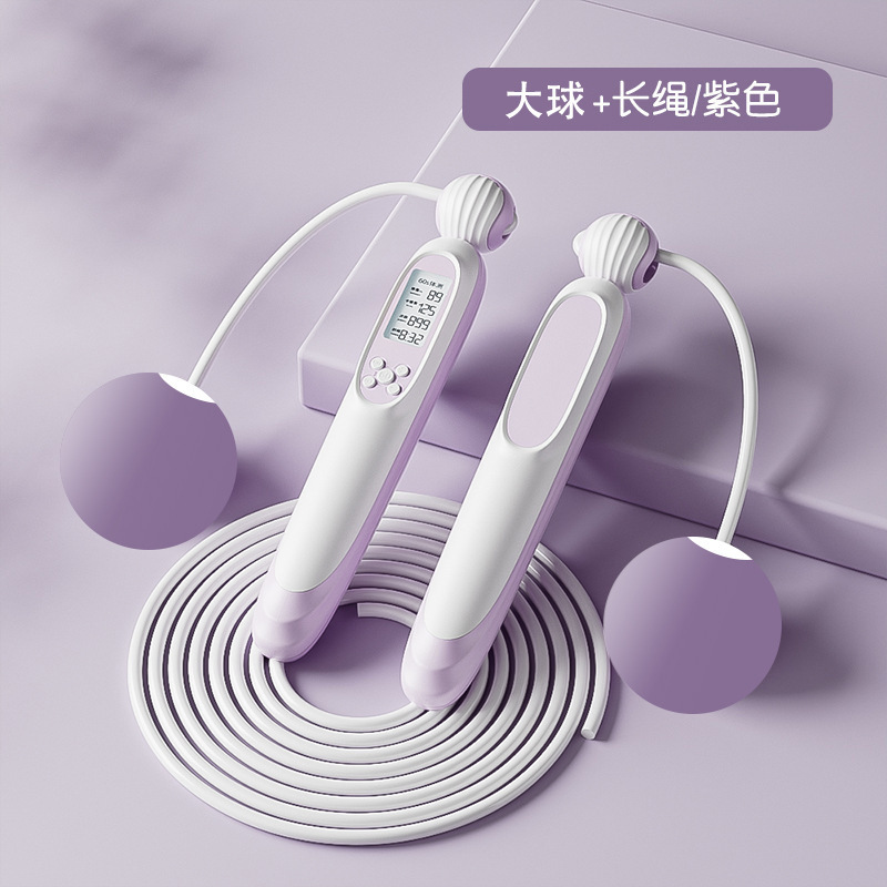 カウント縄跳びの女性家庭用フィットネス器材は、脂肪を燃やすことができます。|undefined