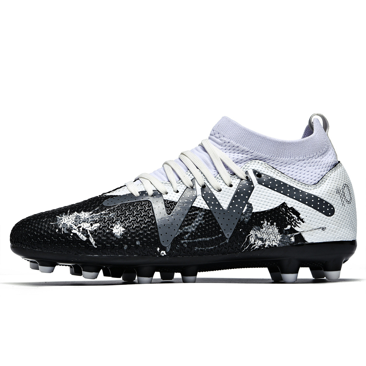 ShoeGlobe Scarpe da calcio transfrontaliere AG lunghe TF con punte rotte alte per uomo e donna, vendita diretta all'ingrosso_voghion.com