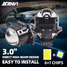 ��ΪSANVI LK81S 3��80��6000K���󷽿ֱ�䷴��LED͸�����