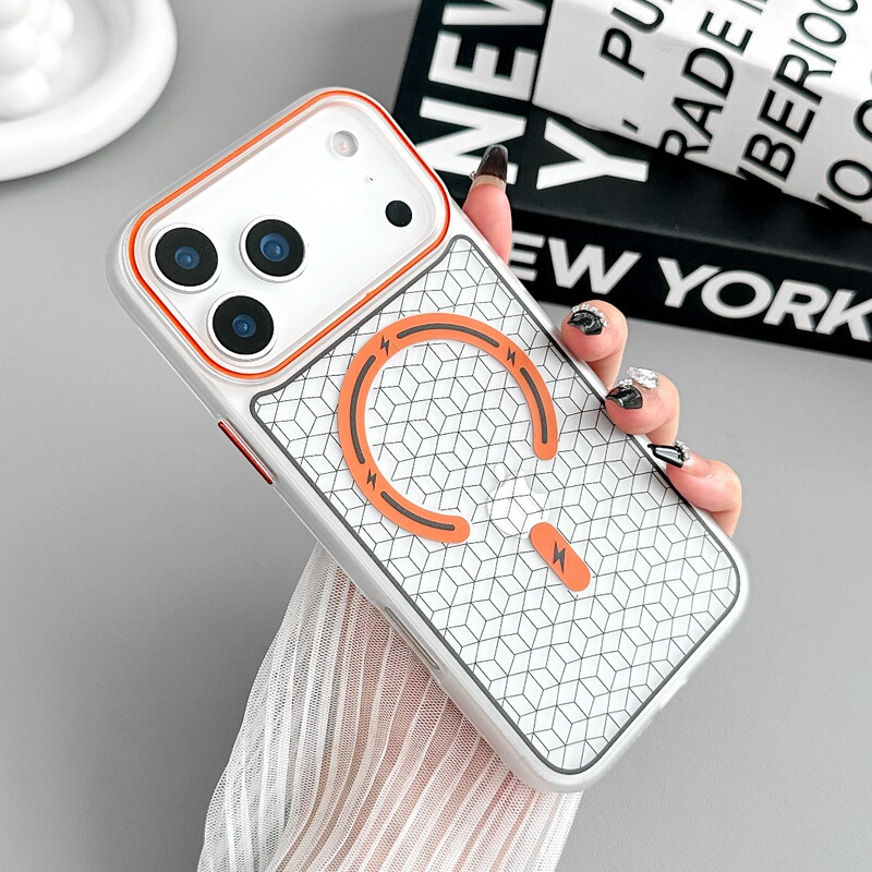 Suitable for Apple 17Promax Mobile Phone Case New Creative 3D Carved Plaid Iphone16Pro Anti-Fall Protection Suitable for Apple 17Promax Mobile Phone Case New Creative 3D Carved Plaid Iphone16Pro Anti-Fall Protection