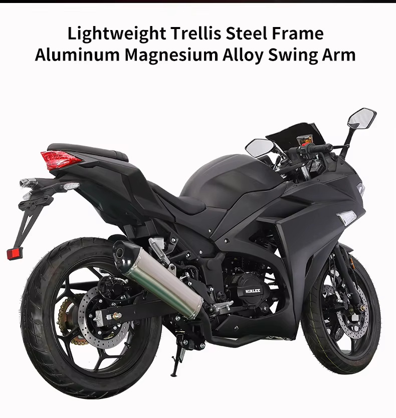 New Xixi Brand New R3 Motorcycle Sports Car Large Displacement Adult Cool High-Speed Motorcycle Racing Style Air-Cooled Water-Cooled