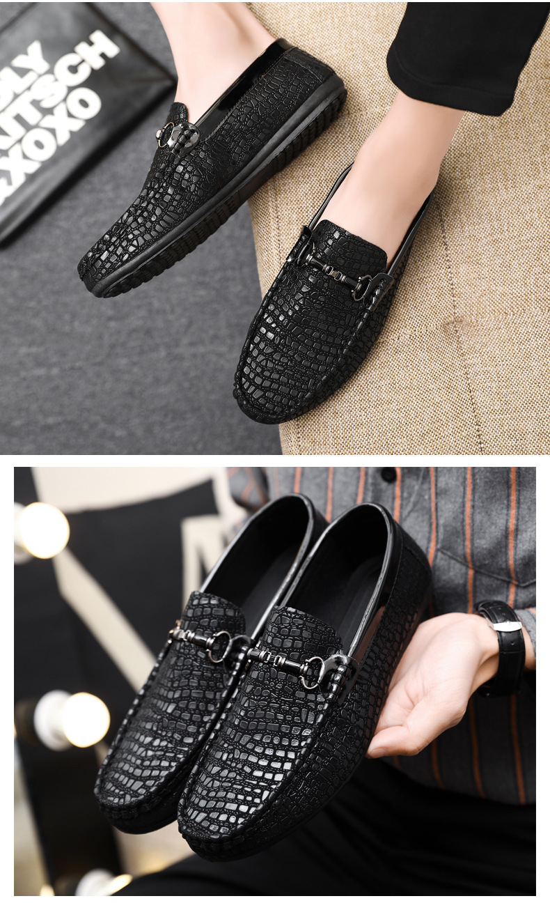 Men's shoes spring new soybean shoes men's low gang footwear breathable lazy shoes a stirrups Le Fu shoes_voghion.com