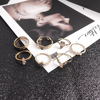 Ring, set, accessory, 2022 collection, suitable for import, European style, boho style