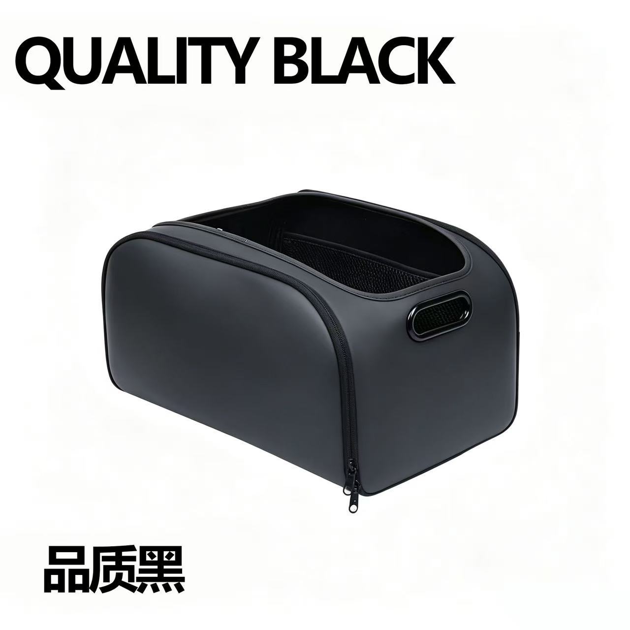 Multifunctional car storage box, large-capacity compartmentalized storage box, trunk organizer, and car passenger seat storage box