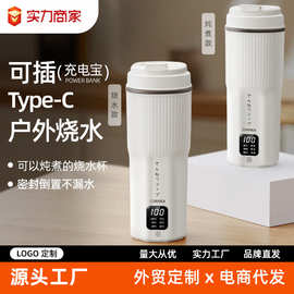 SDRNKA便携式烧水壶家用旅行保温一体宿舍小型可type-c电热烧水杯