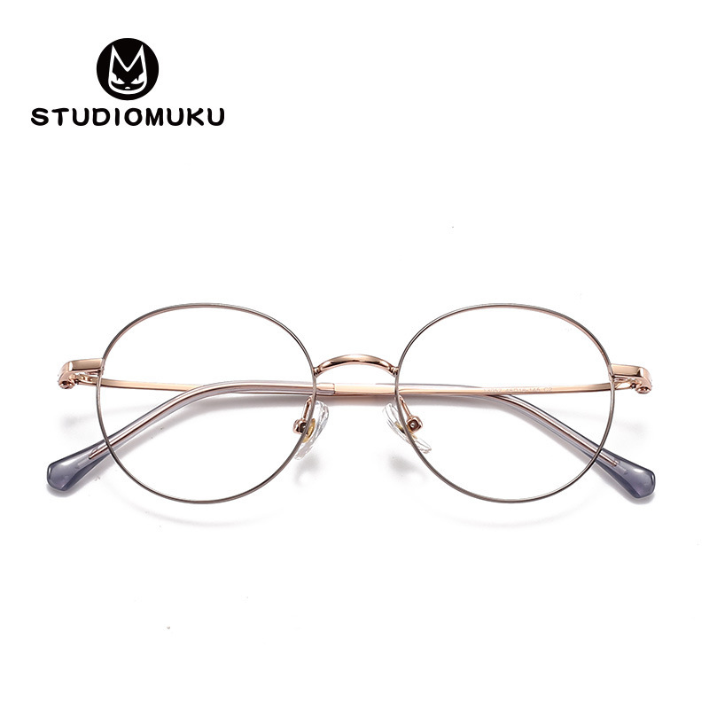 STUDIOMUKU Muku glasses classic retro artistic frame-type Swen Junqiao slag master glasses frame STUDIOMUKU Muku glasses classic retro artistic frame-type Swen Junqiao slag master glasses frame