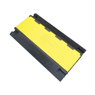 Traffic 4 trunking deceleration belt rubber pvc protection groove automobile cable crimping plate indoor outdoor ground cover wire plate