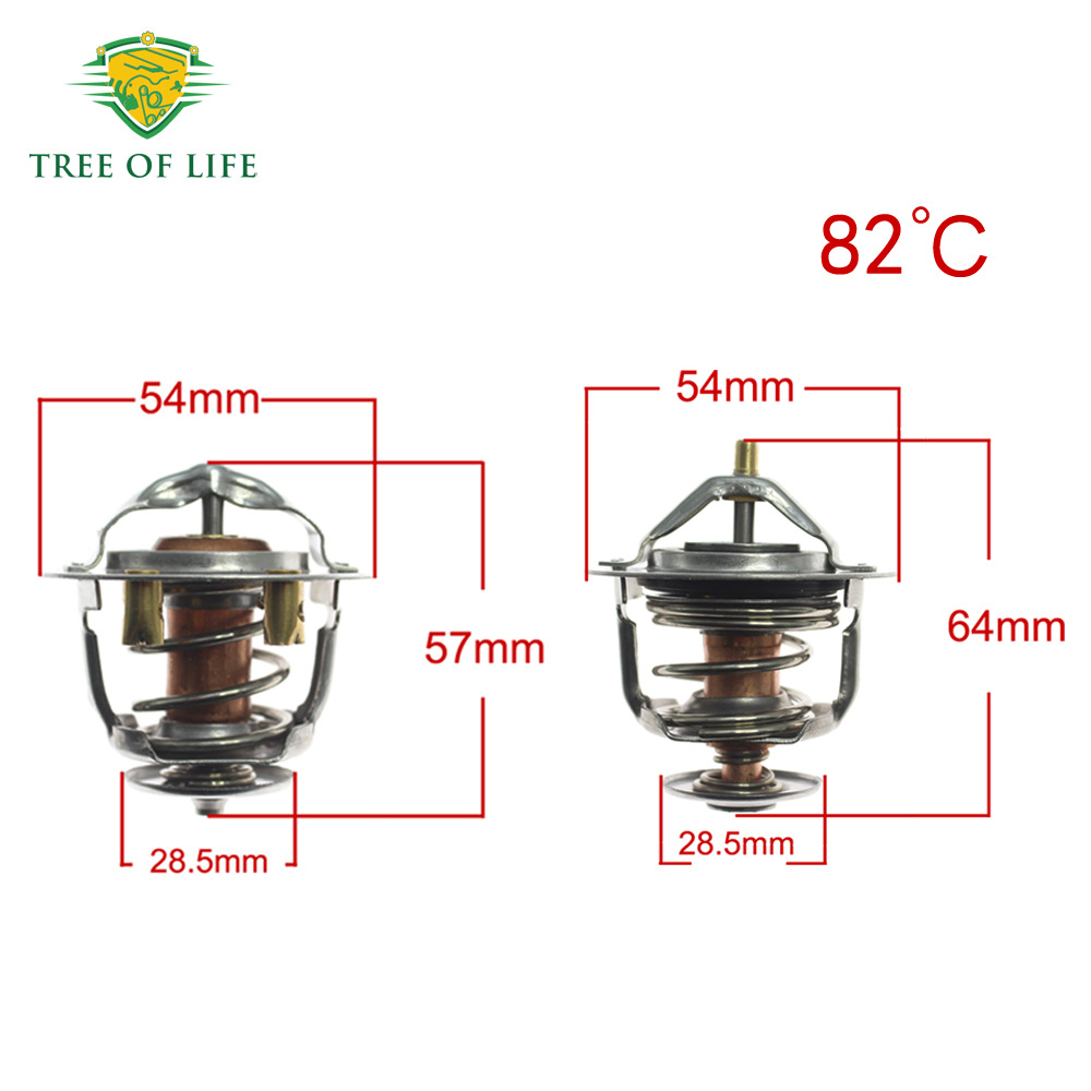 8 - 97602037 - 0 para termostato de refrigerante del motor ISUZU 82c image 4